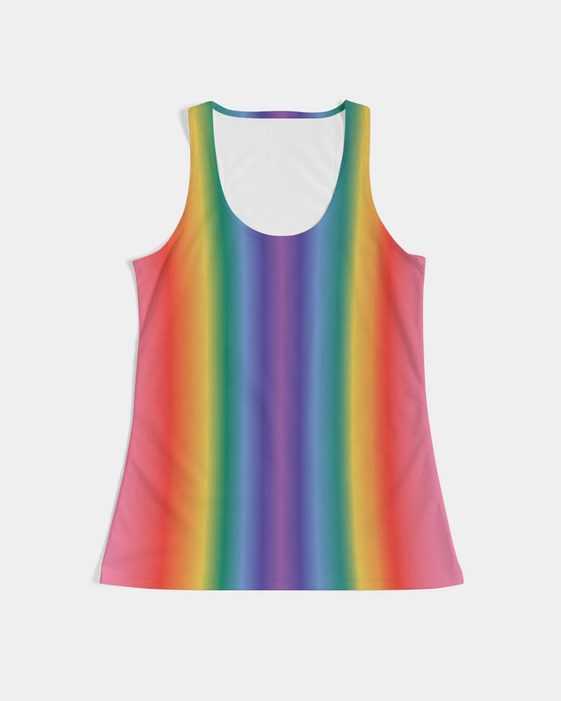 Harlow & Lloyd T Shirts & Tanks Rainbow Vertical Stripe Women's Tank 8 Harlow & Lloyd T Shirts & Tanks Rainbow Vertical Stripe Women's Tank