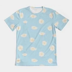 Harlow & Lloyd Blue Daisys Men's T Shirt