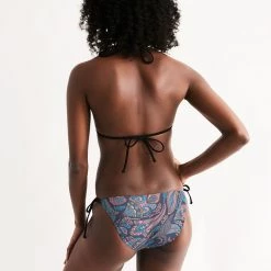Harlow & Lloyd Perfect Paisley Women's Triangle String Bikini
