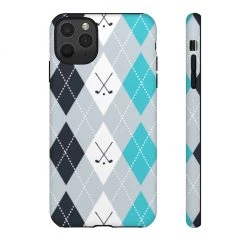 Printify Vintage Golf Pattern Tough Phone Case