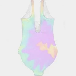 Harlow & Lloyd Lilac Mint Tie Dye Women's One-Piece Swimsuit