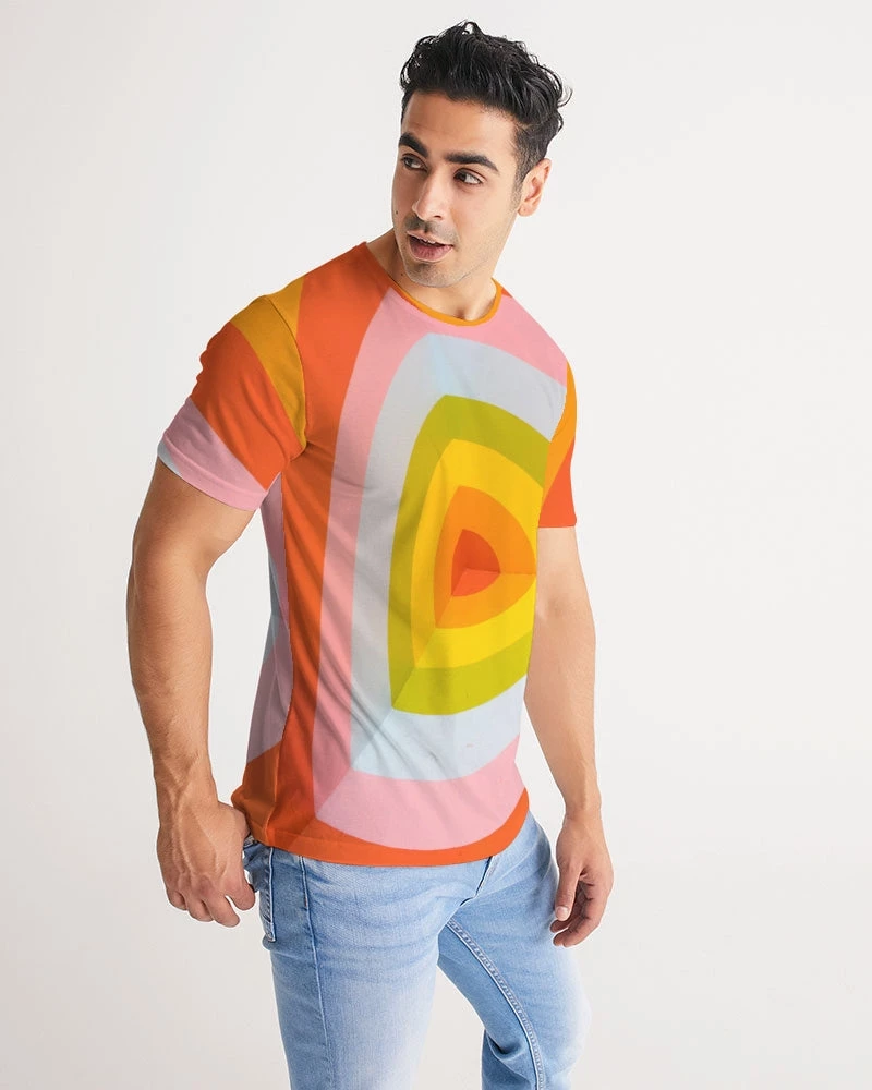 Harlow & Lloyd T Shirts & Tanks Orange Vortex Men's Tee 3 Harlow & Lloyd T Shirts & Tanks Orange Vortex Men's Tee