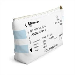 Printify Accessories Personalized Cruise ID Accessory Pouch