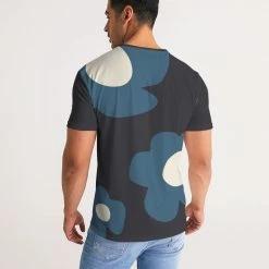 Harlow & Lloyd Abstract Flowers Men's T Shirt 14 Harlow & Lloyd Abstract Flowers Men's T Shirt