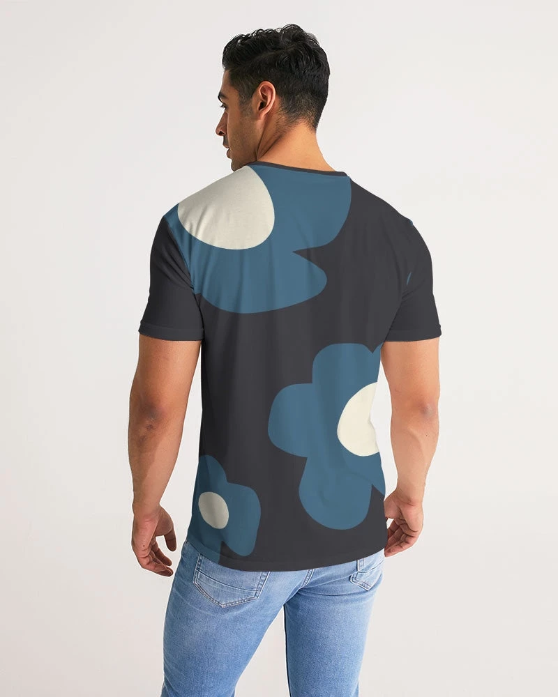 Harlow & Lloyd Abstract Flowers Men's T Shirt 7 Harlow & Lloyd Abstract Flowers Men's T Shirt
