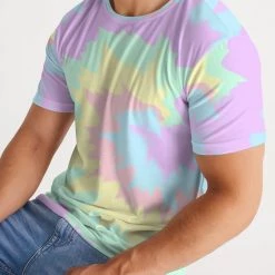 Harlow & Lloyd T Shirts & Tanks Pastel Smash Tie Dye Men's Tee 15 Harlow & Lloyd T Shirts & Tanks Pastel Smash Tie Dye Men's Tee