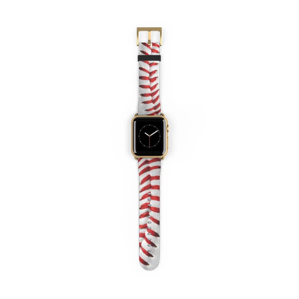 Printify Baseball Seam Apple Watch Band Accessories 11 Printify Baseball Seam Apple Watch Band Accessories