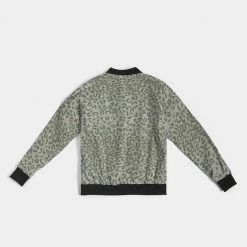 Harlow & Lloyd Jackets Soldier Camo Women's Bomber Jacket