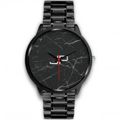 Wc-fulfillment Chicago Unisex Black Personalized Watch Accessories