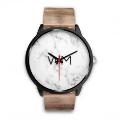 Wc-fulfillment Manchester Unisex Black Personalized Watch Accessories