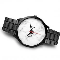 Wc-fulfillment Manchester Unisex Black Personalized Watch Accessories