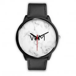 Wc-fulfillment Manchester Unisex Black Personalized Watch Accessories