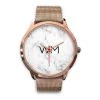 Wc-fulfillment Paris Unisex Rose Gold Personalized Watch 2 Wc-fulfillment Paris Unisex Rose Gold Personalized Watch