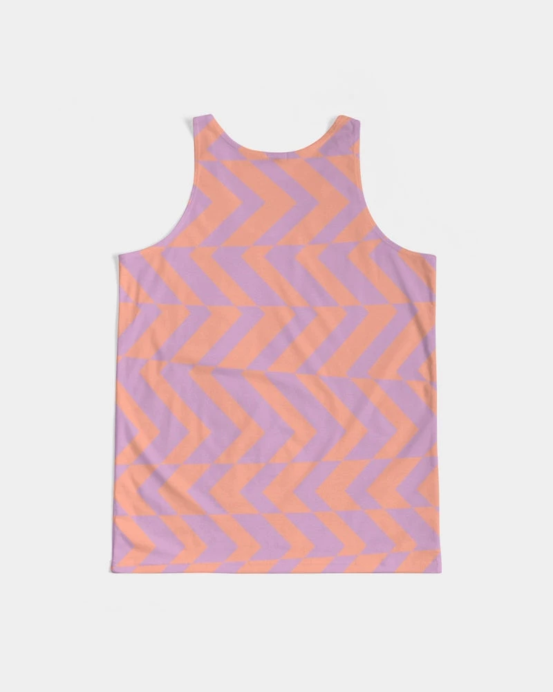 Harlow & Lloyd Peach & Orchid Stripe Men's Tank T Shirts & Tanks 9 Harlow & Lloyd Peach & Orchid Stripe Men's Tank T Shirts & Tanks