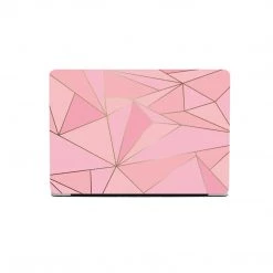 Harlow & Lloyd Macbook Hard Shell Case - Pink & Gold Geometric Macbook Cases 11 Harlow & Lloyd Macbook Hard Shell Case - Pink & Gold Geometric Macbook Cases