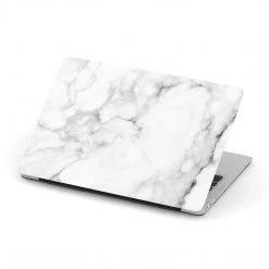 Harlow & Lloyd Macbook Cases Macbook Hard Shell Case - White Marble
