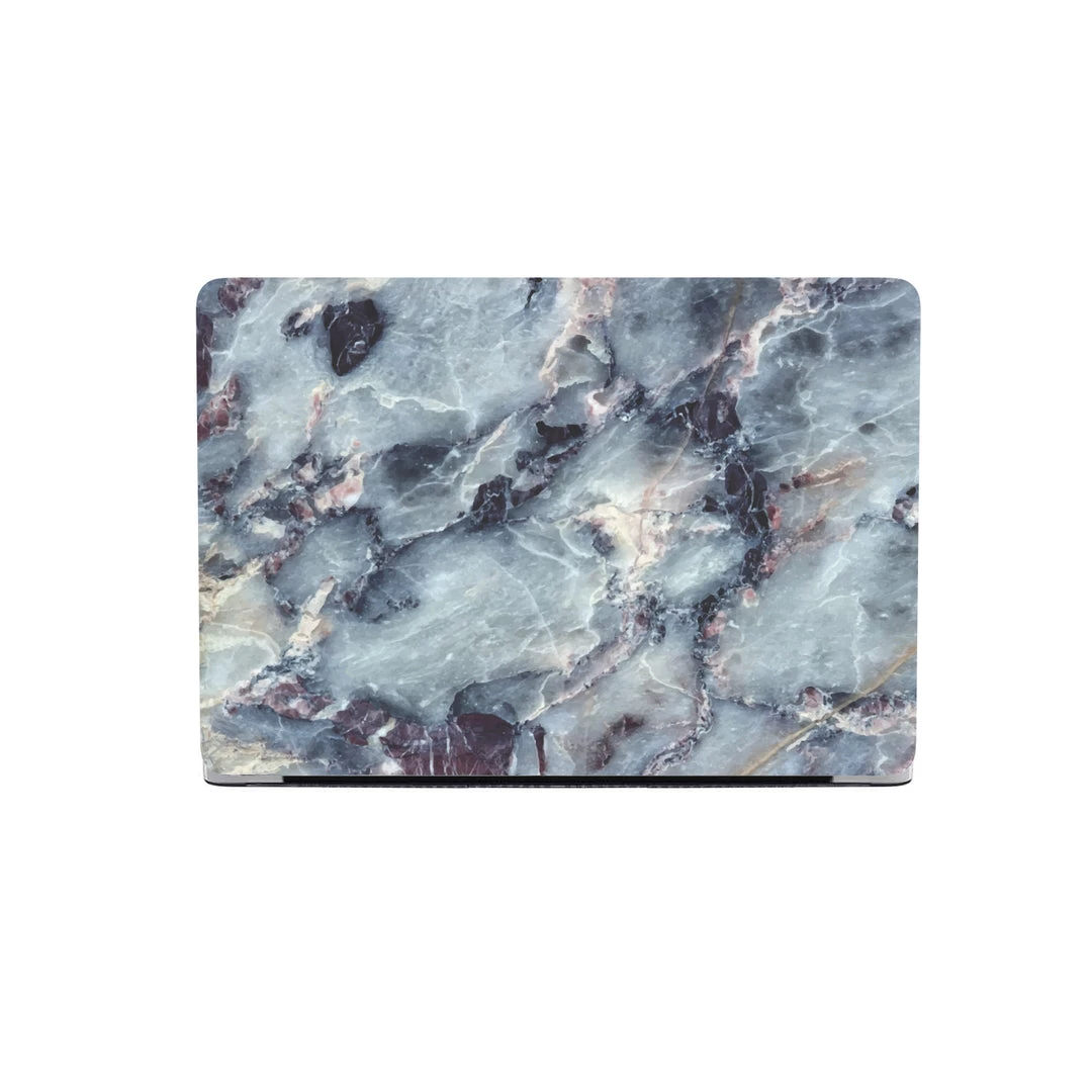 Harlow & Lloyd Macbook Cases Personalized Macbook Hard Shell Case - Blue Grey Marble 6 Harlow & Lloyd Macbook Cases Personalized Macbook Hard Shell Case - Blue Grey Marble