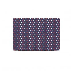 Harlow & Lloyd Macbook Hard Shell Case - Red White Blue Stars 8 Harlow & Lloyd Macbook Hard Shell Case - Red White Blue Stars