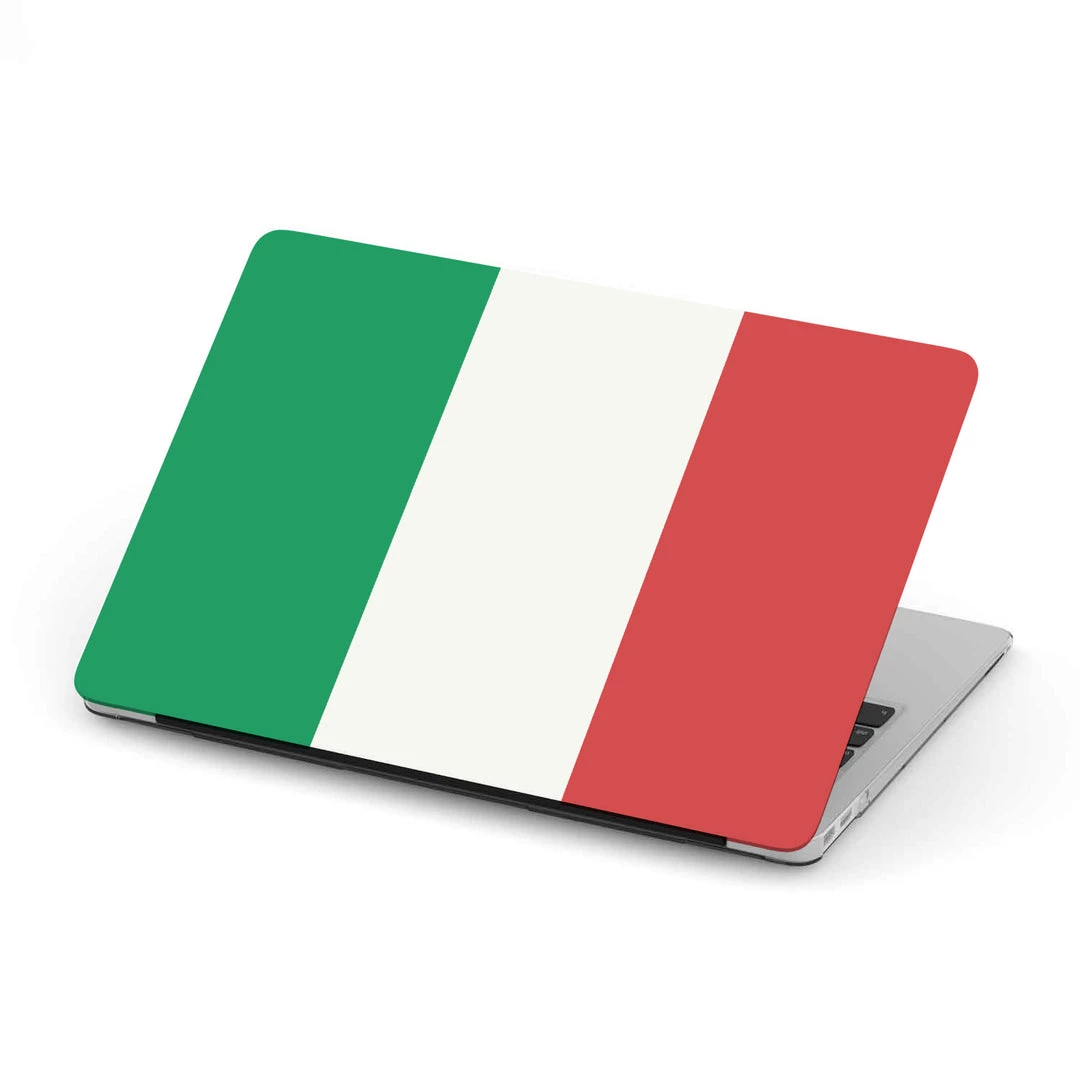 Harlow & Lloyd Macbook Hard Shell Case - Italy Flag 3 Harlow & Lloyd Macbook Hard Shell Case - Italy Flag