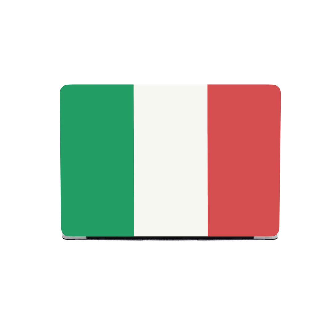 Harlow & Lloyd Macbook Hard Shell Case - Italy Flag 5 Harlow & Lloyd Macbook Hard Shell Case - Italy Flag