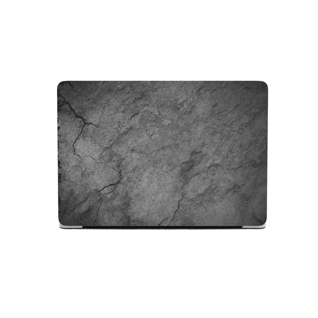 Harlow & Lloyd Macbook Hard Shell Case - Black Cracked Concrete Macbook Cases 8 Harlow & Lloyd Macbook Hard Shell Case - Black Cracked Concrete Macbook Cases