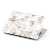 Harlow & Lloyd Macbook Hard Shell Case - White Marble & Geometric Macbook Cases