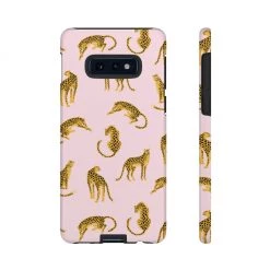Printify Accessories Pink Leopards Tough Phone Case