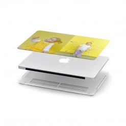 Harlow & Lloyd Custom Photo Macbook Hard Shell Case - Two Images Personalized Macbook Cases