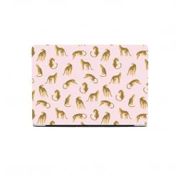 Harlow & Lloyd Macbook Hard Shell Case - Pink Leopard Macbook Cases