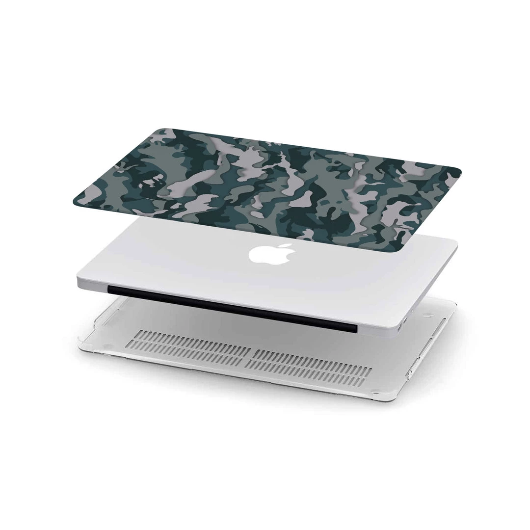 Harlow & Lloyd Macbook Hard Shell Case - Green Camo Macbook Cases 6 Harlow & Lloyd Macbook Hard Shell Case - Green Camo Macbook Cases