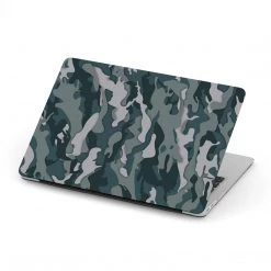 Harlow & Lloyd Macbook Hard Shell Case - Green Camo Macbook Cases