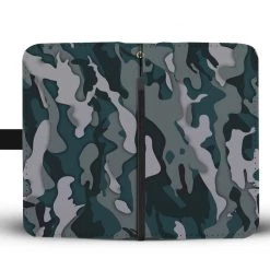 Wc-fulfillment Phone Cases Green Camo Phone Wallet Case