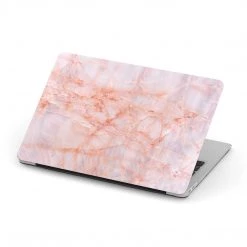 Harlow & Lloyd Macbook Hard Shell Case - Pink Granite Macbook Cases
