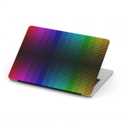 Harlow & Lloyd Macbook Cases Personalized Macbook Hard Shell Case - Colorful Abstract Halftone