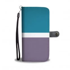 Wc-fulfillment Phone Cases Personalized Grape & Blue Phone Wallet Case