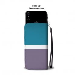 Wc-fulfillment Phone Cases Personalized Grape & Blue Phone Wallet Case
