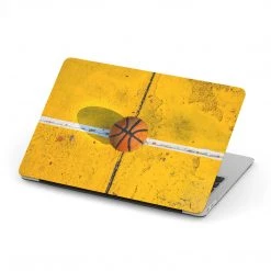 Harlow & Lloyd Personalized Macbook Hard Shell Case - Basketball On Court