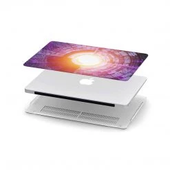 Harlow & Lloyd Personalized Macbook Hard Shell Case - Space Tunnel