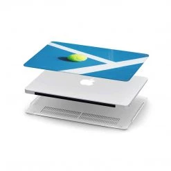 Harlow & Lloyd Personalized Macbook Hard Shell Case - Tennis Court Macbook Cases