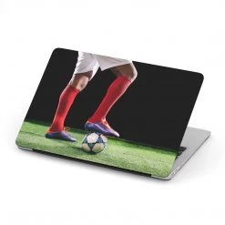 Harlow & Lloyd Personalized Macbook Hard Shell Case - Soccer / Football Macbook Cases
