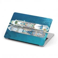 Harlow & Lloyd Personalized Macbook Hard Shell Case - Cruise Ships