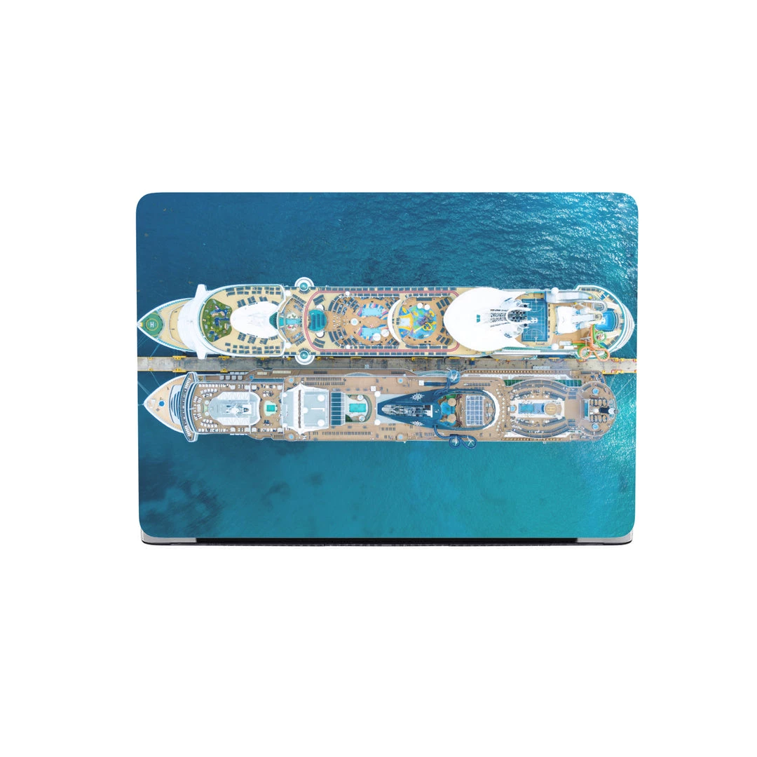 Harlow & Lloyd Personalized Macbook Hard Shell Case - Cruise Ships 4 Harlow & Lloyd Personalized Macbook Hard Shell Case - Cruise Ships