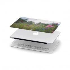 Harlow & Lloyd Macbook Cases Personalized Flower Field Macbook Hard Shell Case