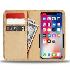 Wc-fulfillment Personalized Phone Wallet With Two Custom Photos