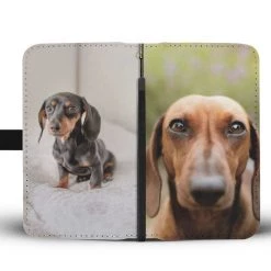 Wc-fulfillment Personalized Phone Wallet With Two Custom Photos