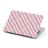 Harlow & Lloyd Personalized Macbook Hard Shell Case - Watermelon Check Plaid Macbook Cases