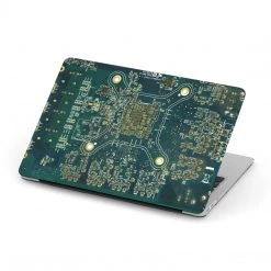 Harlow & Lloyd Macbook Cases Macbook Hard Shell Case - Circuit Board