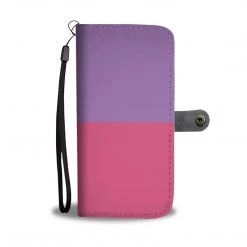 Wc-fulfillment Phone Cases Personalized Raspberry & Orchid Phone Wallet Case
