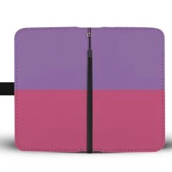 Wc-fulfillment Phone Cases Personalized Raspberry & Orchid Phone Wallet Case