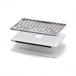 Harlow & Lloyd Macbook Hard Shell Case - DJ Audio Mixer